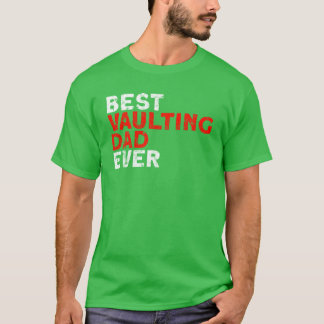 Horse Vaulter Best Vaulting Dad ever Vaulting vint T-Shirt