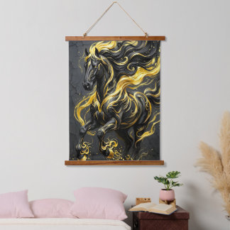 horse wall hanging tapestry animals horses