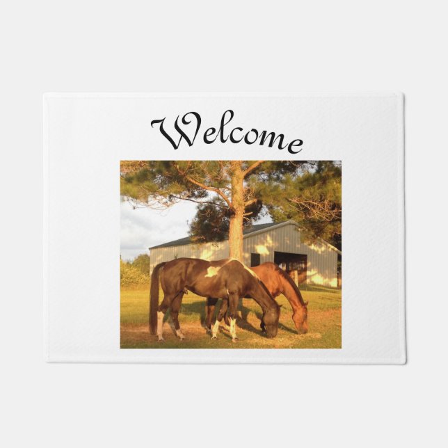 Horse Welcome Mat (Front)