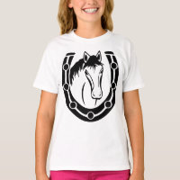 Horse Western Horseshoe Equestrian Cowgirl Farm