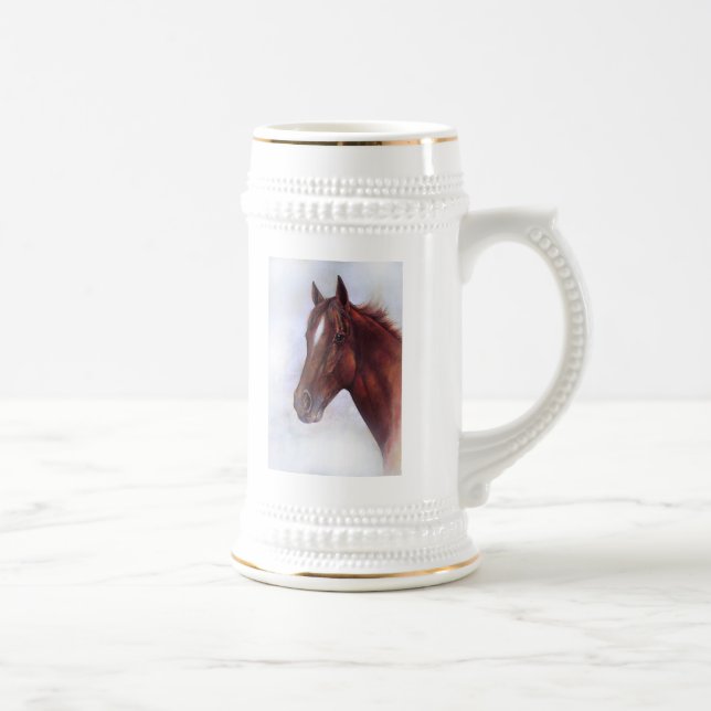 HORSE WHISPER BEER STEIN (Right)