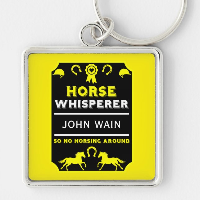 Horse Whisperer Keychain (Front)