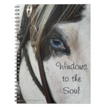 Horse Windows To The Soul Notebook or Journal