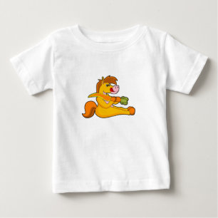 Horse with Carrot Baby T-Shirt