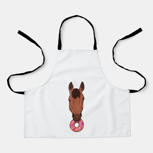Horse with Doughnut Apron (Front)
