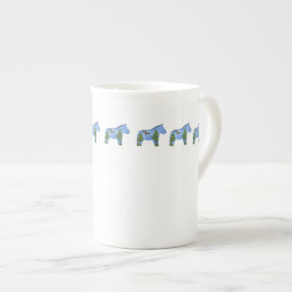 Horse with Eagle Bone China Cup