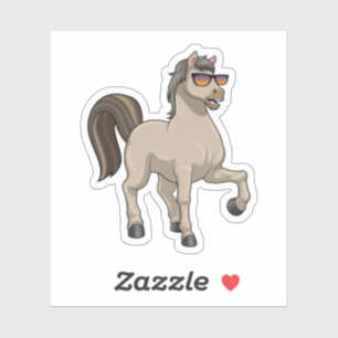 Horse with Sunglasses