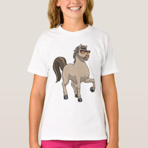 Horse with Sunglasses T-Shirt
