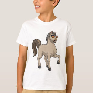 Horse with Sunglasses T-Shirt