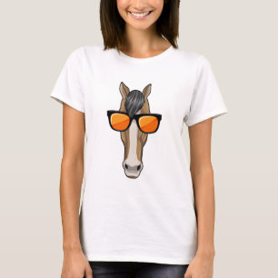 Horse with Sunglasses T-Shirt