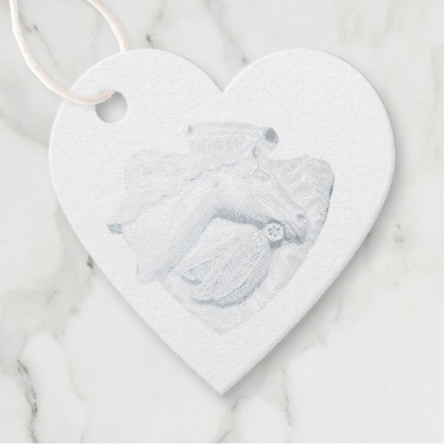 Horse Woodcarving Favour Tags (Front)