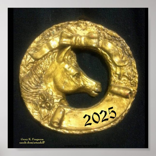 HORSE WREATH POSTER 2025 (Front)
