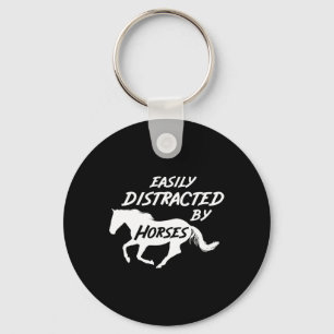 Horseback Horse Riding Keychain