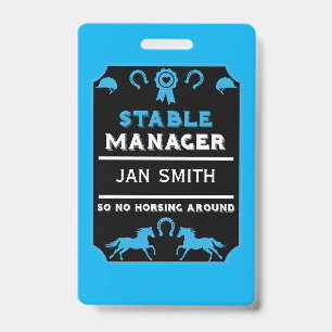 Horseback Rider Instructor Badge