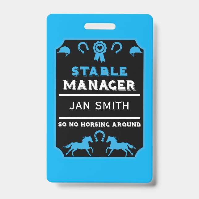 Horseback Rider Instructor Badge (Front)