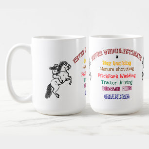 Horseback Riding Grandma mug