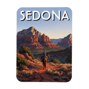 Horseback Riding in Sedona Arizona Travel Magnet