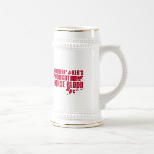 Horseblood Beer Stein