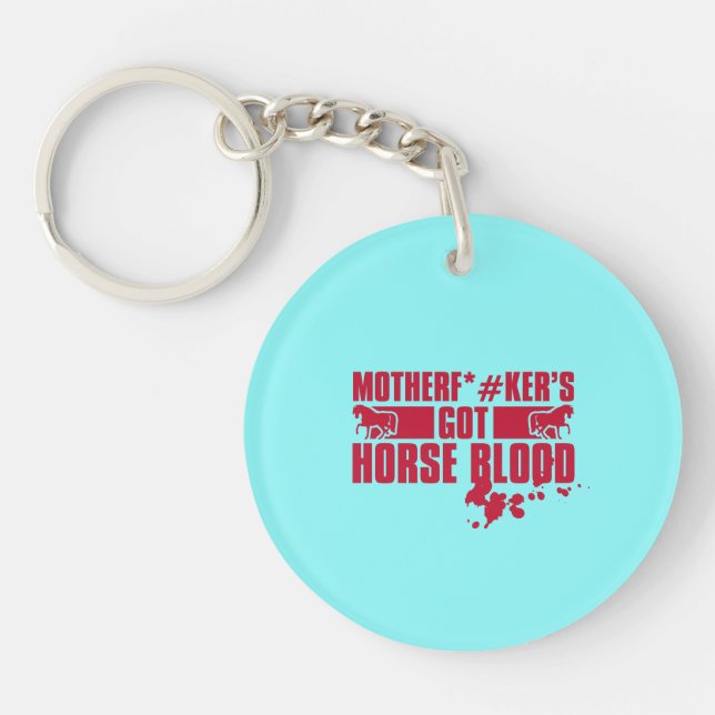 Horseblood Keychain (Front)