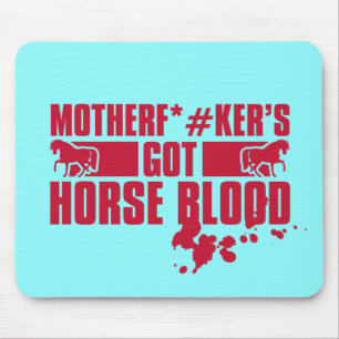 Horseblood Mouse Pad