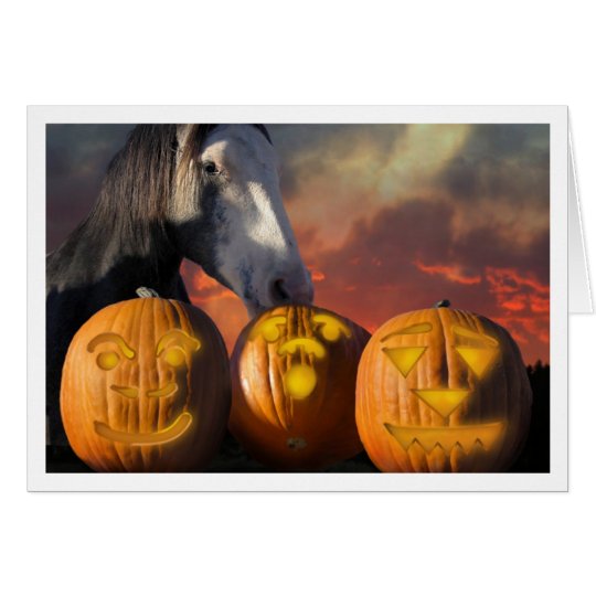 HorseHaloween Card