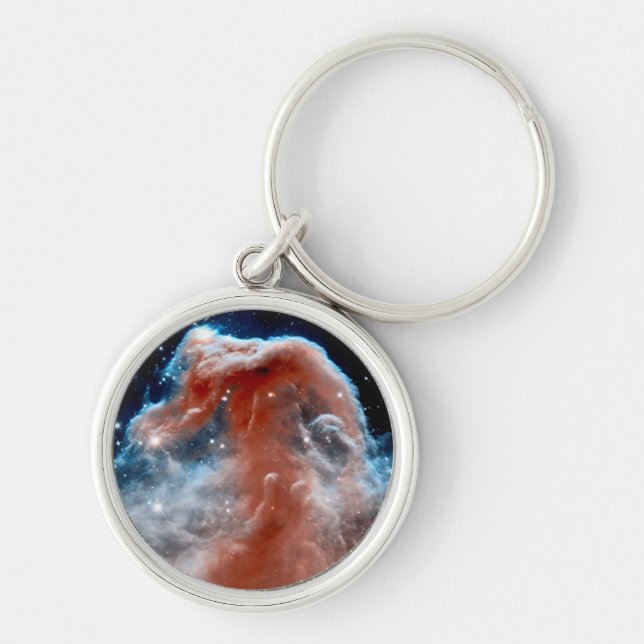Horsehead Nebula Infrared - Hubble Space Photo Keychain (Front)