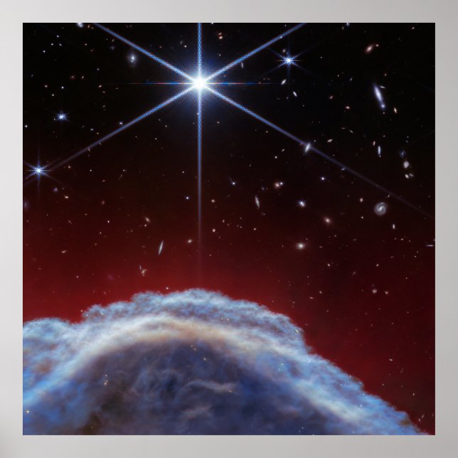 Horsehead Nebula (NIRCam Image) Poster (Front)