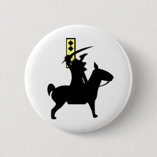 Horseman 2 Inch Round Button