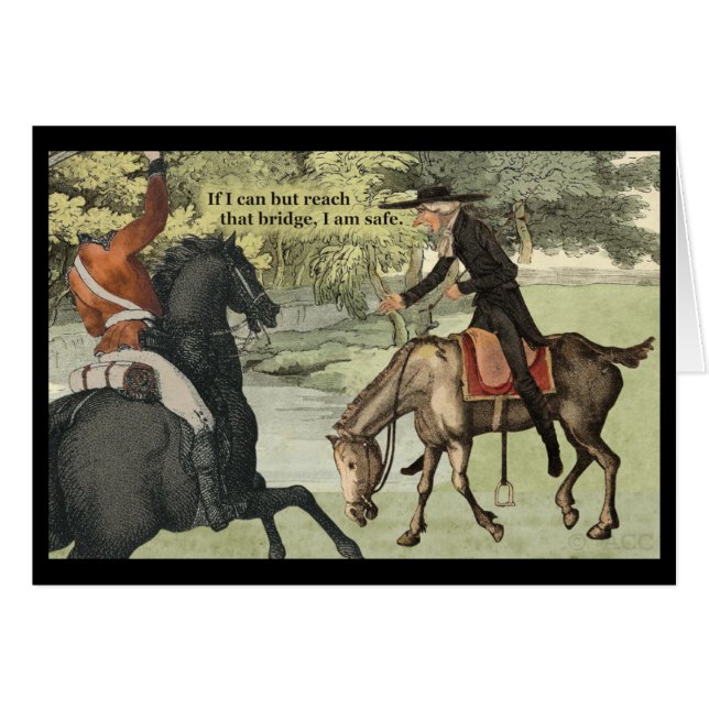 Horseman sans tête et grue Ichabod (Devant horizontal)