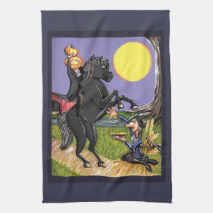 Horseman sans tête Ichabod Crane serviette de cuis