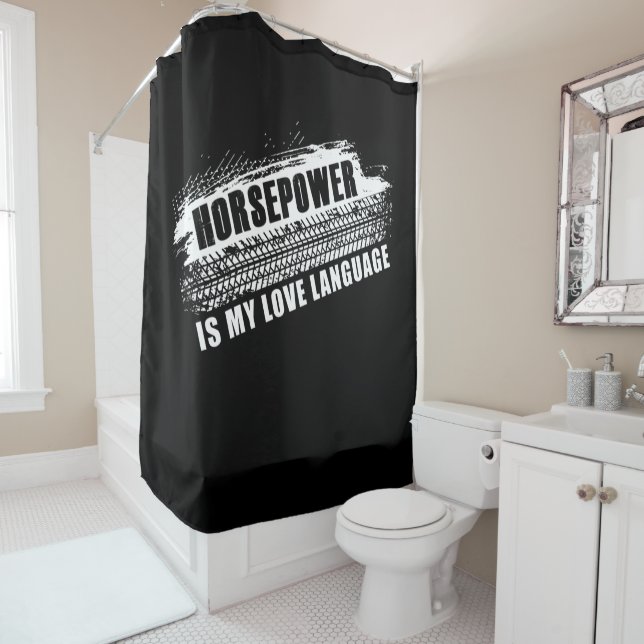 Horsepower is My Love Language Men’s Car Humour   (In Situ)