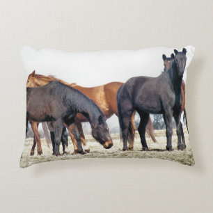 HORSES ACCENT PILLOW