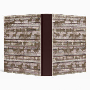 Horses At Play Binder/Album Binder