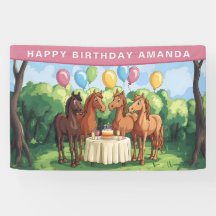 Horses Birthday Party