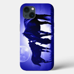 Horses & Blue Night iPhone 13 Case