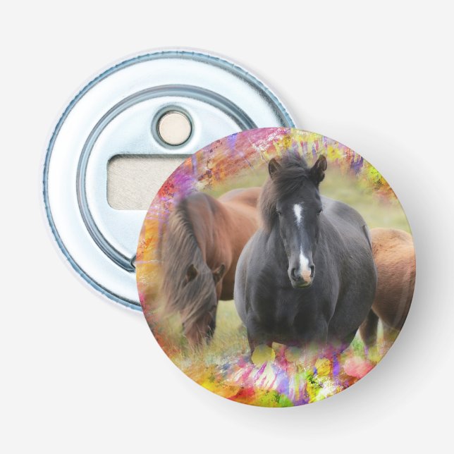 Horses Bottle Opener (Front)