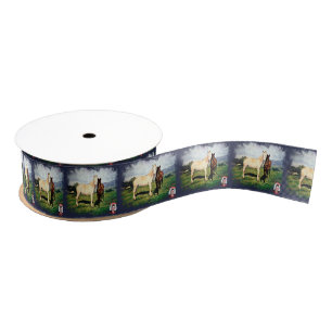 Horses/Cabalos/Horses Grosgrain Ribbon