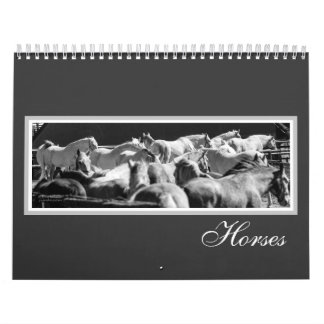 Horses calendar