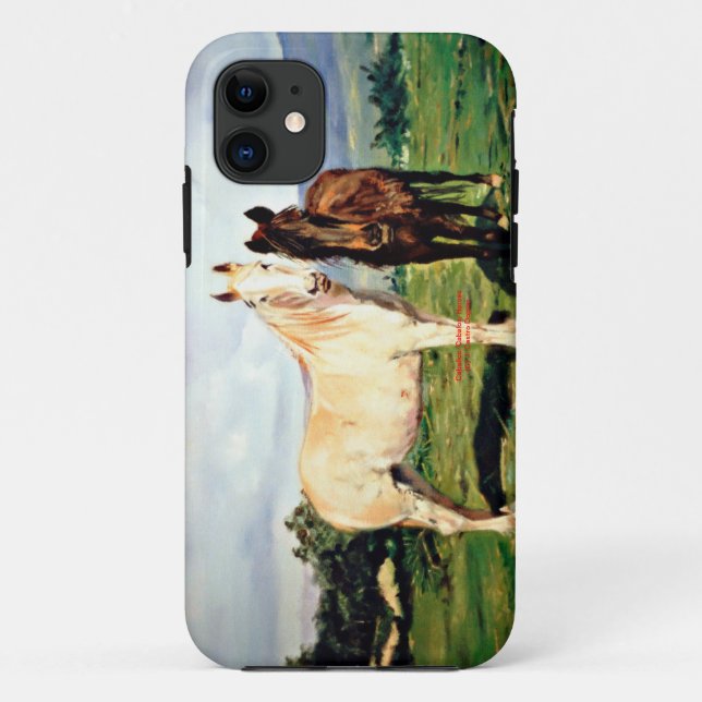 Horses Case-Mate iPhone Case (Back)