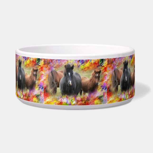 Horses Colourful (Front)