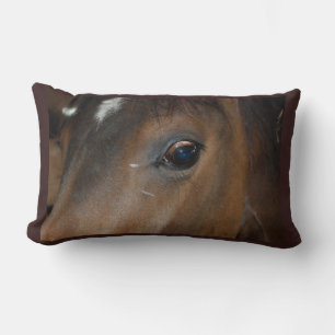 Horses Eye Lumbar Pillow