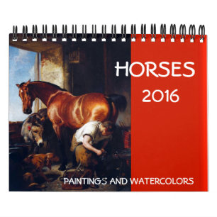 HORSES FINE ART COLLECTION Paintings And Drawings Calendar
