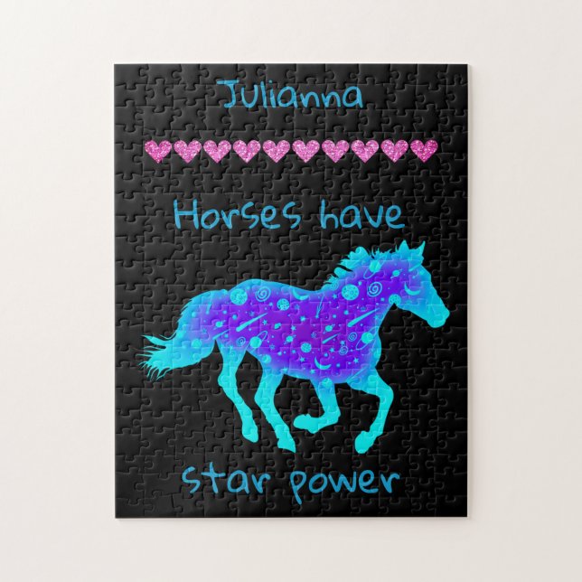 Horses Have Star Power     Jigsaw Puzzle (Vertical)