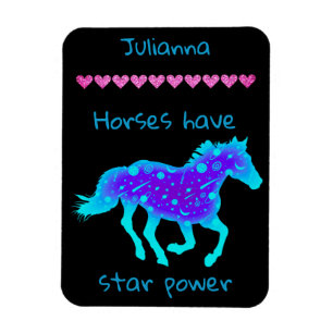 Horses Have Star Power   Magnet