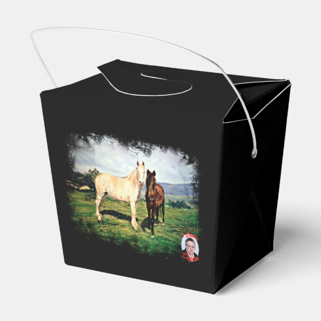 Horses/Horses/Horses Favor Box (Back Side)
