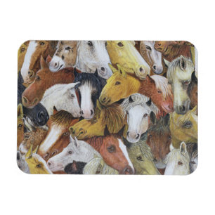 Horses Horses Magnet