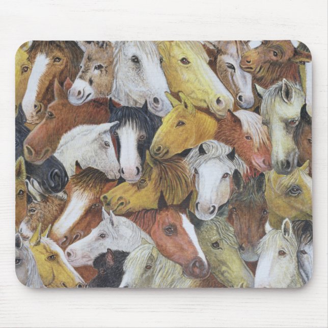 Horses Horses Mouse Pad (Front)