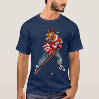 Horses Ice field hockey player / Ice field hockey T-Shirt