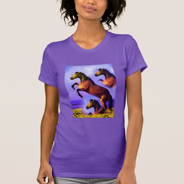 Horses in art T-Shirt (Front)
