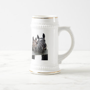 Horses in Love Beer Stein